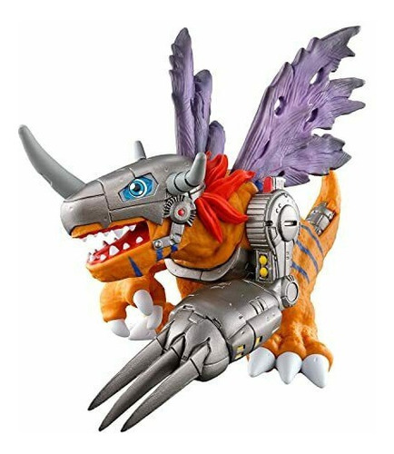 Figura Digimon Metal Greymon Dynamotion Delux - Bandai