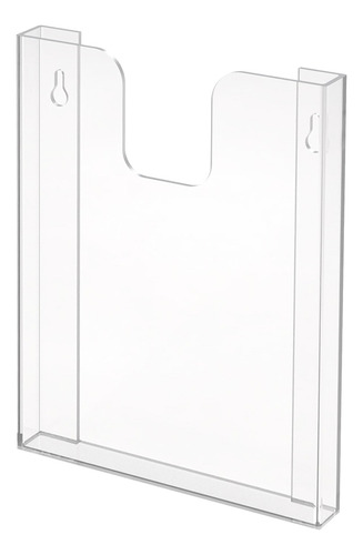 Display Acrílico Porta Folder A5 Para Revistas E Folhetos Cor Transparente