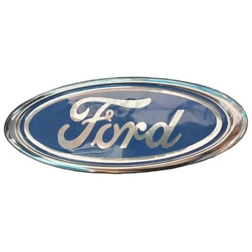 Emblema Logo Ford Fiesta Power 2004 2005 2006 2007 Trasero