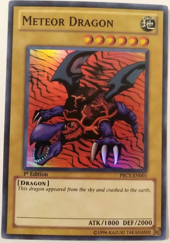 Meteor Dragon - Super Rare     Dragón Meteoro