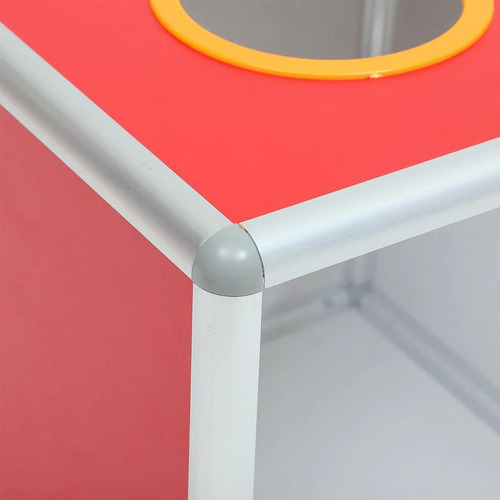 Caixa De De Rifa Transparente De Um Lado, Caixa De 20 Cm
