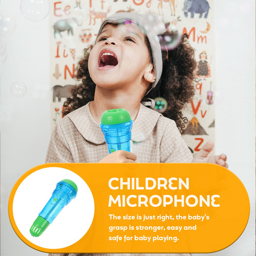 Micrófono Echo Para Niños, Juguete, Ayuda Didáctica Para El