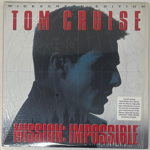 Lasserdisc Mission: Impossible Misión Imposible Tom Cruise