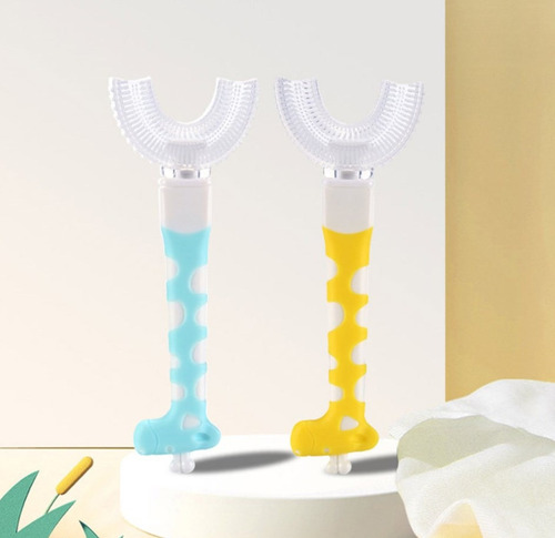 . Cepillos De Dientes En Forma De U For Bebés Mascotas 3pcs