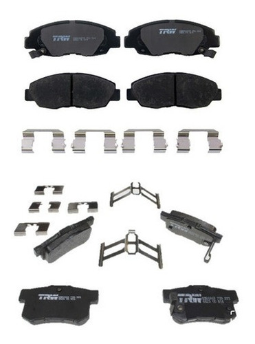 Kit Balatas D/t Ceramica Trw Civic Coupe 1.8 2008