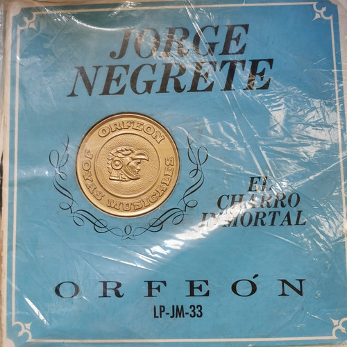 Disco Lp:jorge Negrete Album- El Charro Inmortal 3 Lps