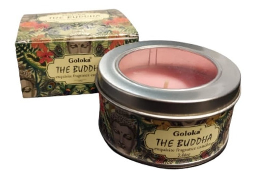 Imagem 1 de 4 de Vela Aromatica Indiana Goloka Duração De 6 Horas Bhuda