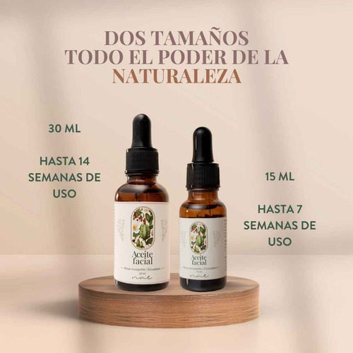 Aceite Facial Reafirmante Rosa Mosqueta | Escualano 15 Ml Madura Noche