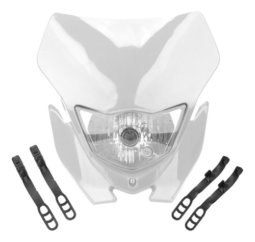 Carcasa Blanca Foco Universal H4 Foco De Moto Klx