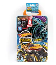 Comprar Guarda Autos Metalico Monster Trucks Hot Wheels Valija