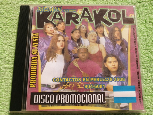 Eam Cdr Memin Y Su Grupo Karakol 1998 Promo Cumbia Argentina