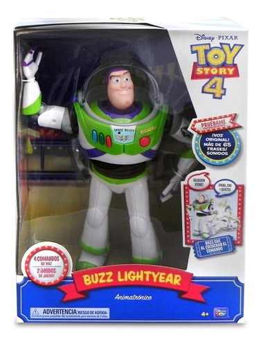 Muñeco Buzz Cae Por Tu Voz Toy Story 4 Original 65 Frases