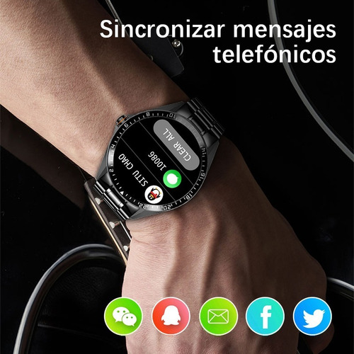 Imagen 7 de 9 de Lige Reloj Inteligente Deportivo Bluetooth Original Impermea