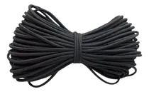 Comprar Cordón Elástico 3 Mm X 25 Metros Color Negro Ondina