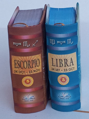 Escorpio/ Libra. Pack 2 Minilibros Horoscopos