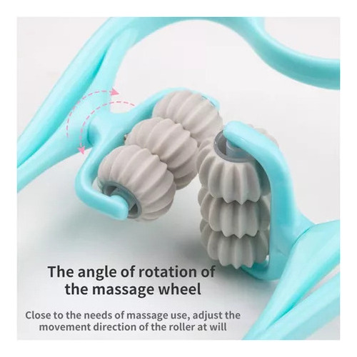 Masajeador De Cuello, Herramientas De Masaje Con Rodillo