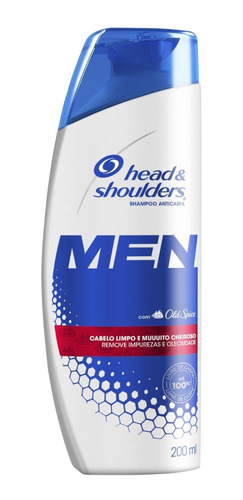 Shampoo Anticaspa Head & Shoulders Men Com Old Spice 200ml