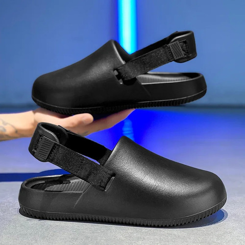 Sandalias De Playa Para Hombre, Pantuflas Extraíbles, Estilo