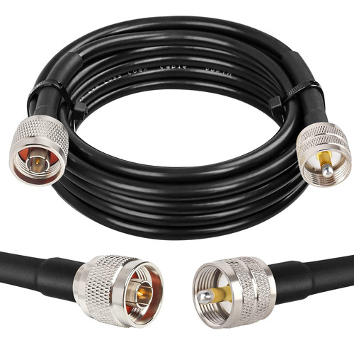 Cable N Macho A Pl259 Uhf De 10 Pies, Xrds -rf Tipo N A Uhf