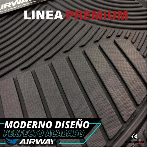 Cubre Alfombras Auto 2 Piezas Delanteras Goma Pvc Universal