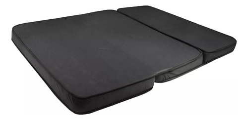 Puff Cama Casal Colchão Sofa Cor Preto Ajl