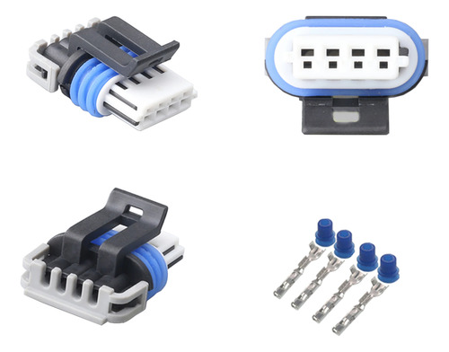 04 X Conectores Plugs Bobina Ignição Gm Onix Prisma Cobalt