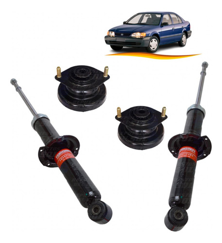 Kit Suspension Trasero Para Toyota Tercel 1990 1994