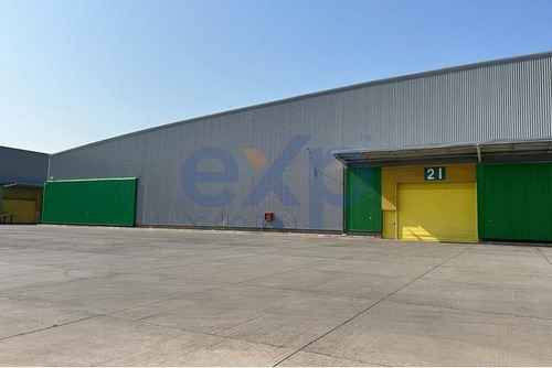 Arriendo Bodega De 1623 M2  Parque Industrial En Pudahuel.