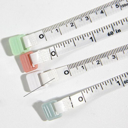 Fitas De Medição Retráteis, 150 Cm/60 Polegadas, Branco