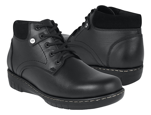 Botines Dama Stylo 258 Simipiel Negro