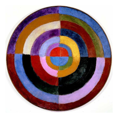 Robert Delaunay - El Primer Disco - Lámina 45x30 Cm.