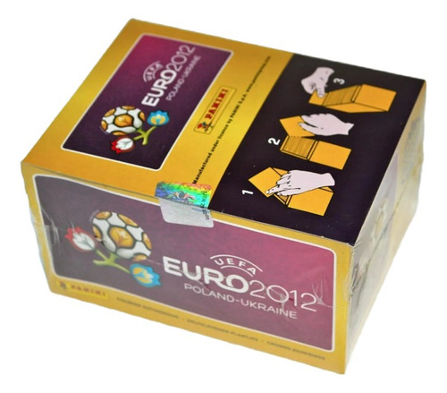 Caja Sellada De Barajitas Panini Euro Polonia Ucrania 2012
