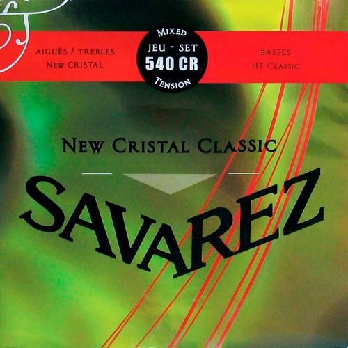 Savarez 540cr New Cristal Encordado Para Guitarra Clasica 