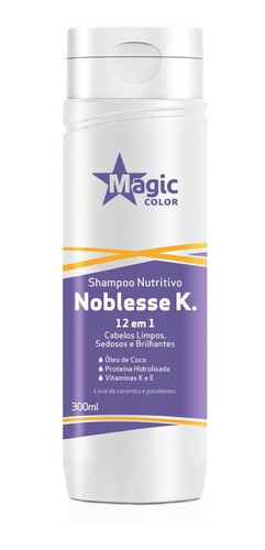 Shampoo Nutritivo Noblesse K 12 En 1