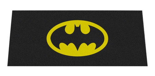 Tapete Capacho Decorativo Divertido Dc Batman 100 X 40