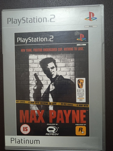 Max Payne Formato Pal Leer Descripción - Play Station 2 Ps2 