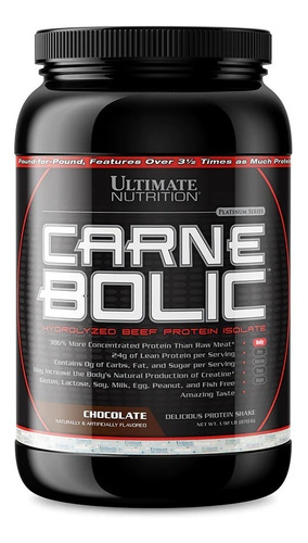 Ultimate Nutrition | Carnebolic Beef Isolate | 2lb | Choc
