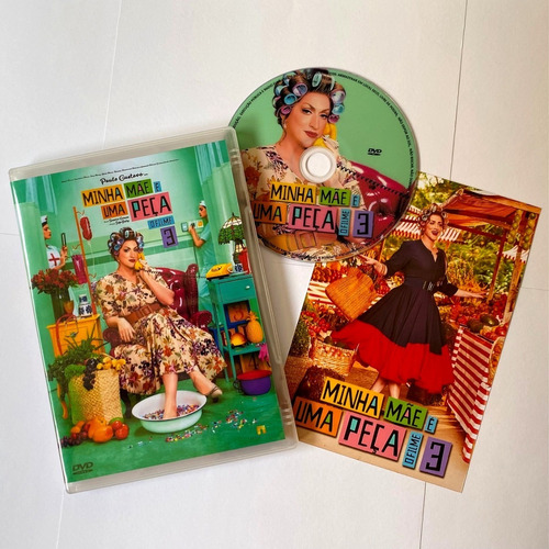 Dvd Minha Mãe É Uma Peça O Filme 1, 2 E 3