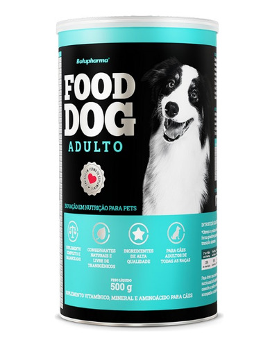 Food Dog Adulto Manutenção 500gr