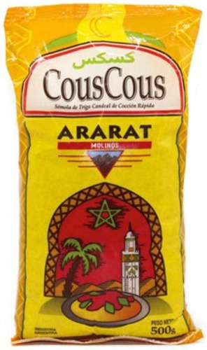 Cous Cous Ararat  X 500grs.catalodiet.