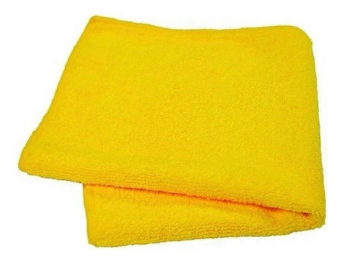 Toalla Paño Micro Fibra Trapo Amarillo Kirkland Amarillo