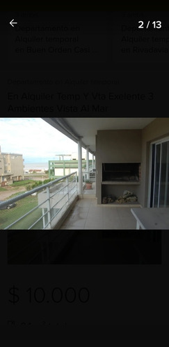Imagen 13 de 14 de Exelente Departamento Con Vista Lateral Al Mar Disponible Finde Largos Y Vacaciones De Invierno