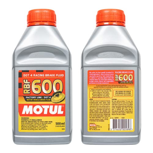 Líquido De Frenos Sintético 100% Racing Brake Fluid60...