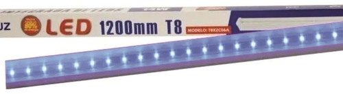 Lampara 96 Leds Azul, 18 Watts Megaluz Tianlai T8x2c06a Color Azul