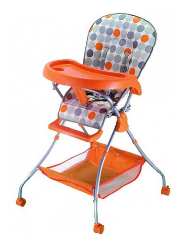 Imagen 1 de 1 de Ff Silla De Comer Bebe Plegable Con Cinturon Sin Ruedas Ff