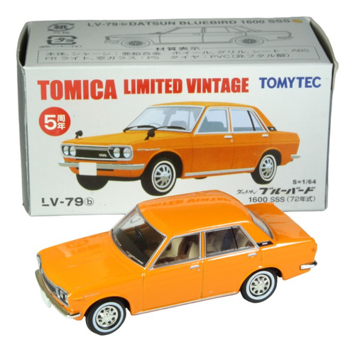 Tomica Limited Vintage - Datsun Bluebird 1600 Sss - 1/64