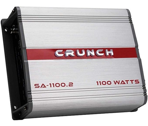 Crunch Sa-.2 Smash Series 1.100 Vatios 2 Canales Clase Ab A.