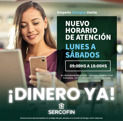 Servicio De Empeños, Tus Artículos Son Dinero Ya Para Vos