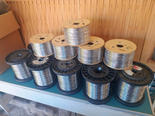Alambre Aluminio 1,5 Mm Cerco Eléctrico X 100 Mts