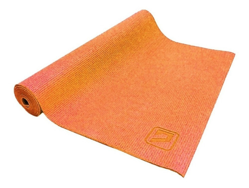 Tapete De Yoga Eva Simples 173x61x0,4cm Laranja Liveup